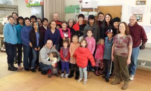 More than two dozen TBE members volunteered at the Augusta Food Bank for Martin Luther King Day. 